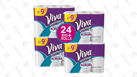 VIVA Vantage Choose-A-Sheet* Paper Towels | $18 | Amazon | After 20% off coupon